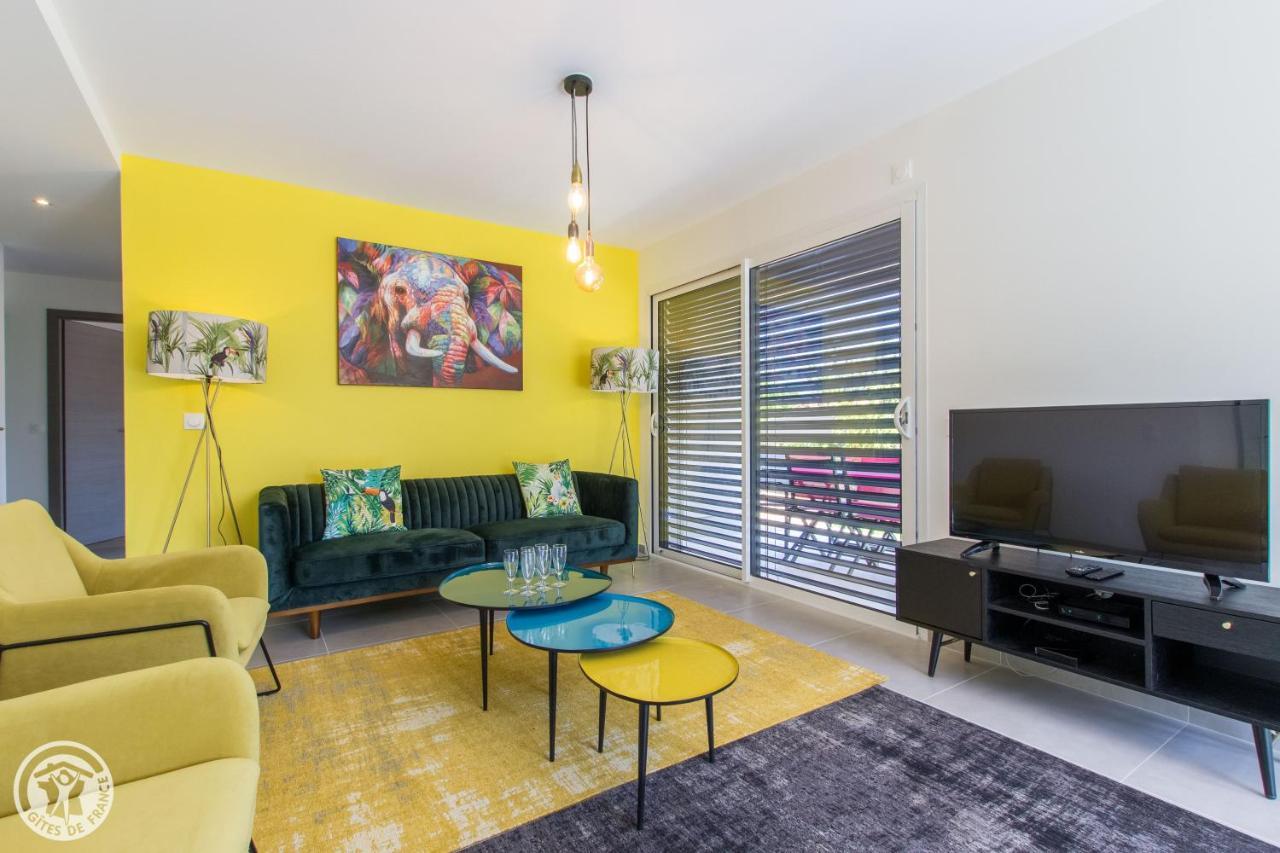 L'appartement JARDIN avec vue montagnes Sévrier Extérieur photo