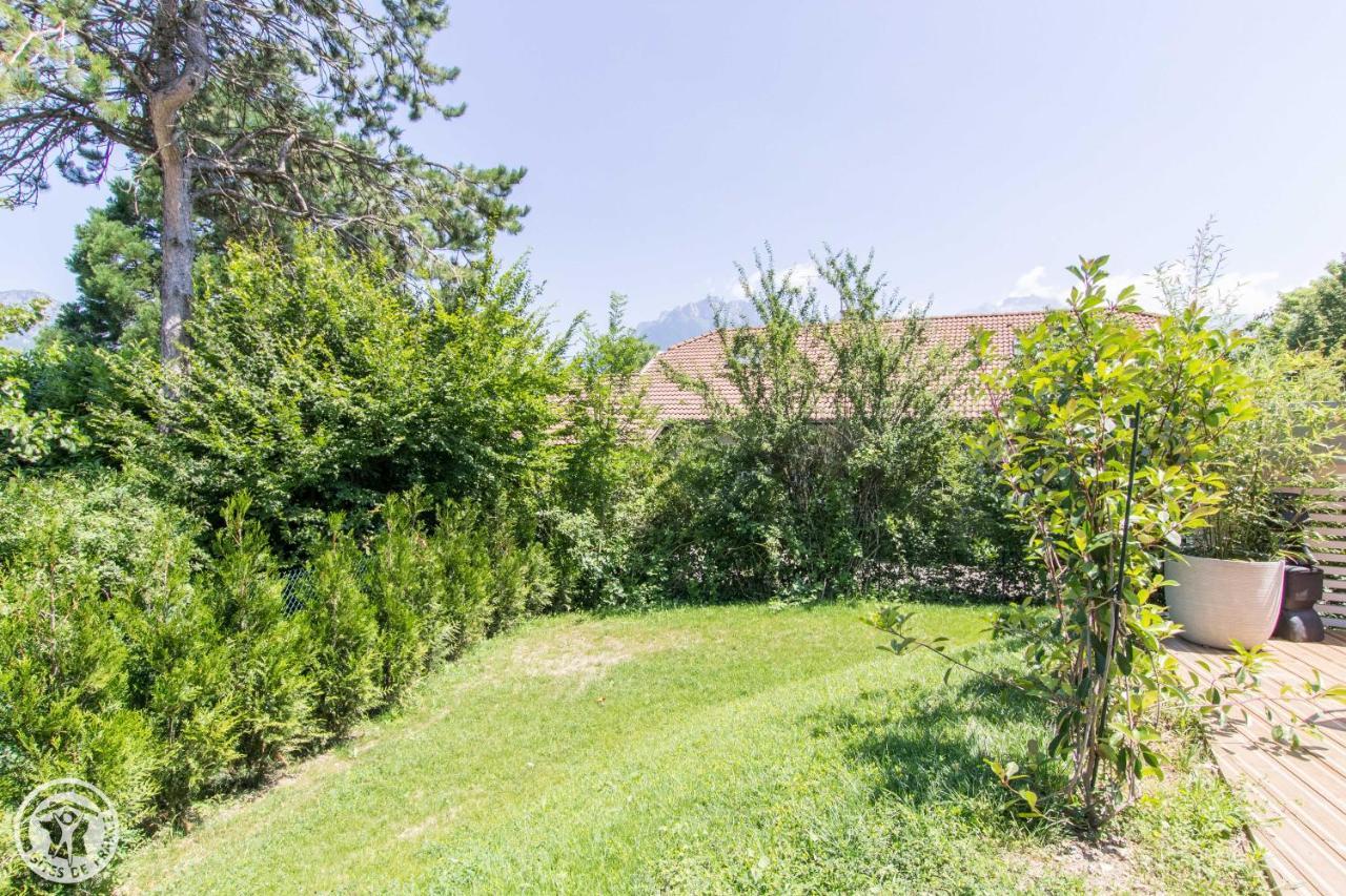 L'appartement JARDIN avec vue montagnes Sévrier Extérieur photo