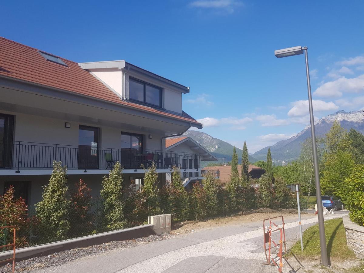 L'appartement JARDIN avec vue montagnes Sévrier Extérieur photo