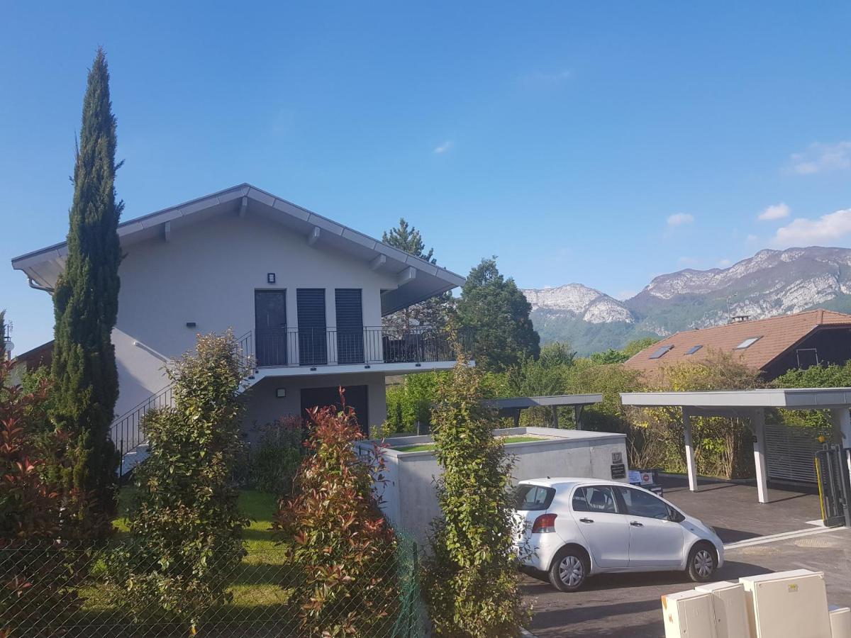 L'appartement JARDIN avec vue montagnes Sévrier Extérieur photo