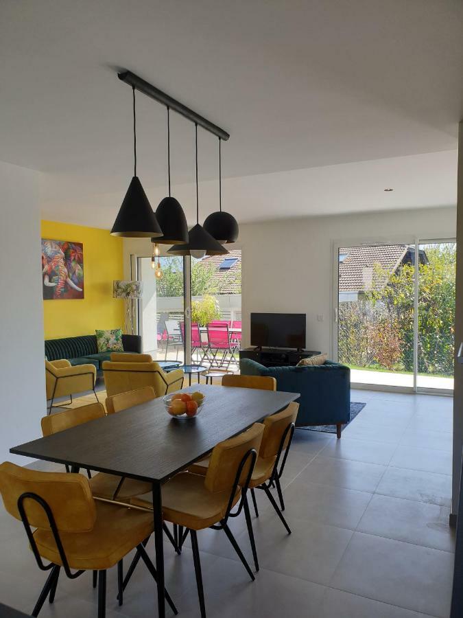 L'appartement JARDIN avec vue montagnes Sévrier Extérieur photo